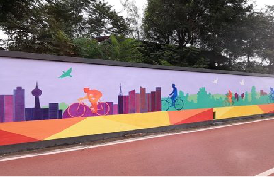 内黄墙体彩绘-围墙