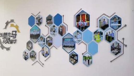 内黄文化墙最常见的做法。