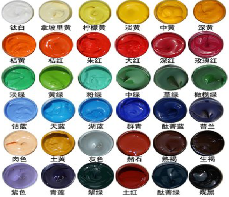 内黄墙绘颜色的选择有讲究。