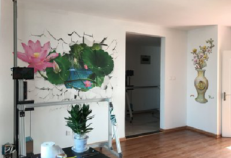 内黄墙体彩绘相比墙纸的优势。