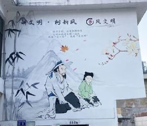 内黄分享几个墙绘保养知识。