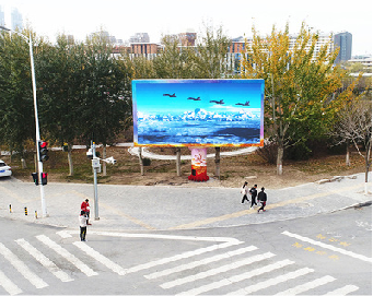 内黄户外大屏广告投放要点。