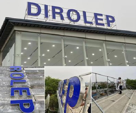 内黄楼顶发光字安装的注意事项。